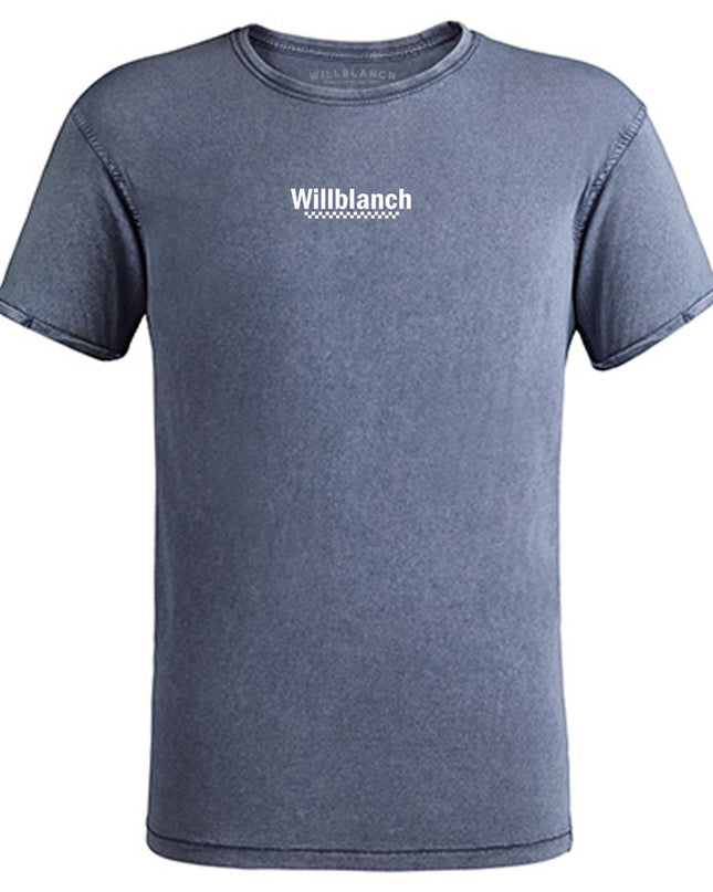 CAMISETA ACID WASHED BLUE