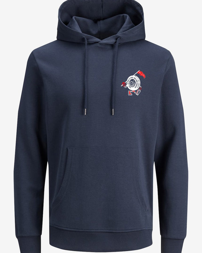 HAPPY WHEELS HOODIE NAVY